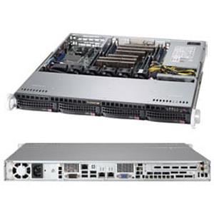 Supermicro SYS-6017R-MTLF DCO 1U Barebone Dual Intel Xeon E5-2600 v2 Processors Up to 512GB LRDIMM SATA3, SATA2 2 Gigabit Ethernet