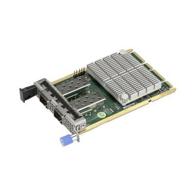 Supermicro AOC-A25G-M2SM ConnectX-6 Lx 25GbE Network Adapter - Dual-port SFP28 Connectors Advanced I/O Module (AIOM) OCP 3.0 Form Factor