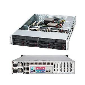 Supermicro CSE-825TQC-R802LPB 2U Rackmount Server Chassis 800W Power Supply