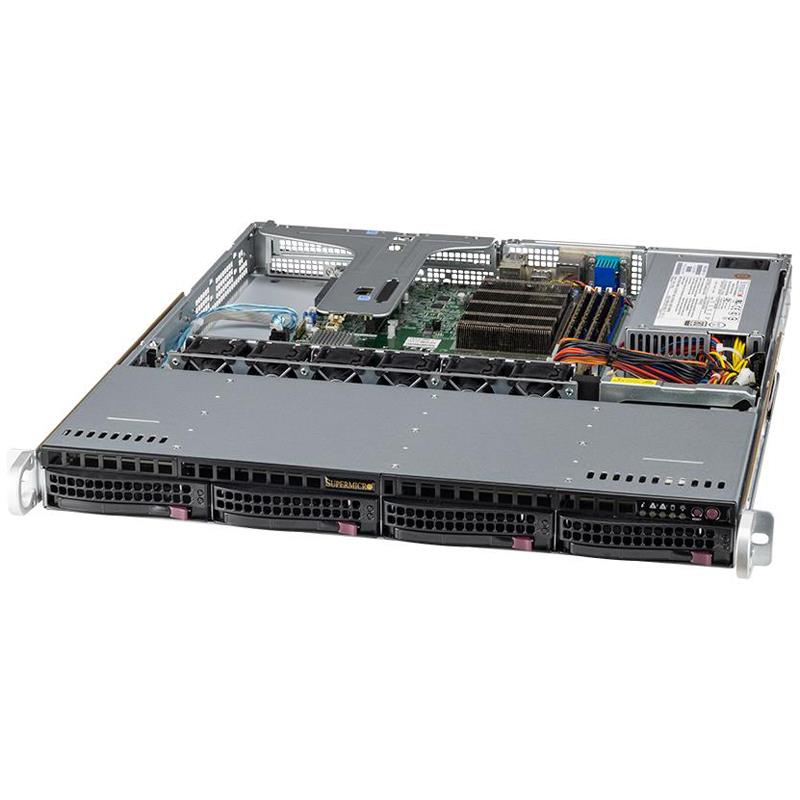 Supermicro SYS-510T-M UP 1U Barebone Single Intel Xeon E-2300 Series Processors and Intel Pentium Processors 10th Generation