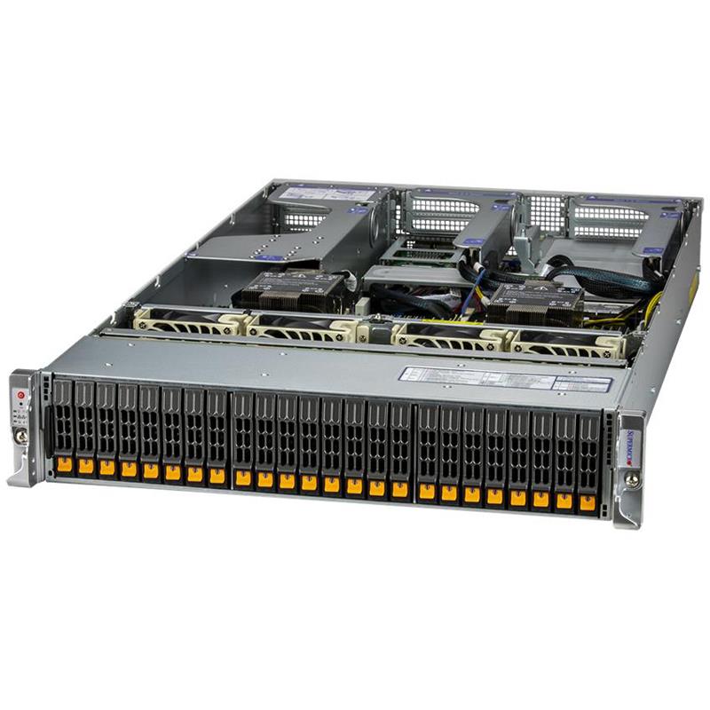 Supermicro SYS-220H-TN24R Hyper 2U Barebone Dual Intel Xeon Scalable Processors 3rd Generation