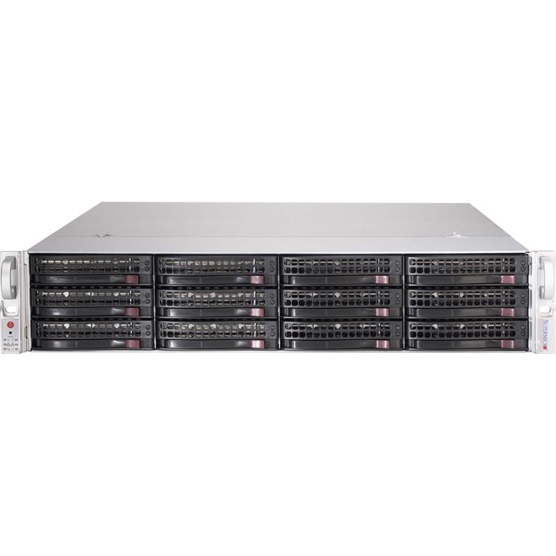 Supermicro CSE-826BE2C-R609JBOD 2U JBOD storage chassis 600W/650W Power Supply