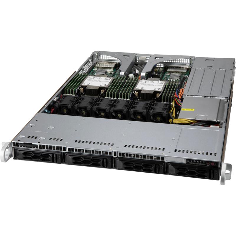 Supermicro CSE-LA15TQC-R860AW 1U Rackmount Server Chassis 800W/860W Power Supply