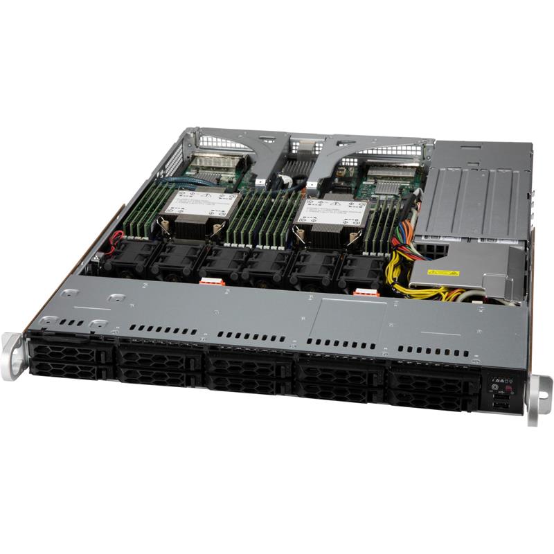 Supermicro CSE-LB16AC10-R860AW 1U Rackmount Server Chassis 800W/860W Power Supply