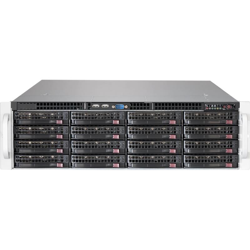 Supermicro CSE-836BE1C-R609JBOD 3U JBOD storage chassis 600W/650W Power Supply