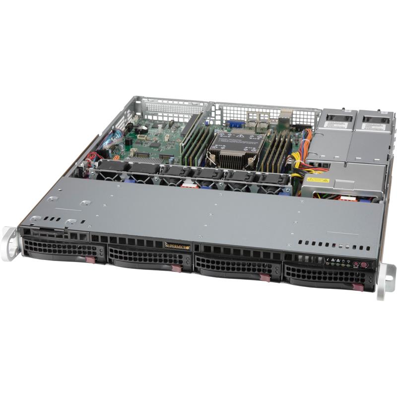 Supermicro CSE-813MF2TQC4-R407CB 1U Rackmount Server Chassis 400W Power supply