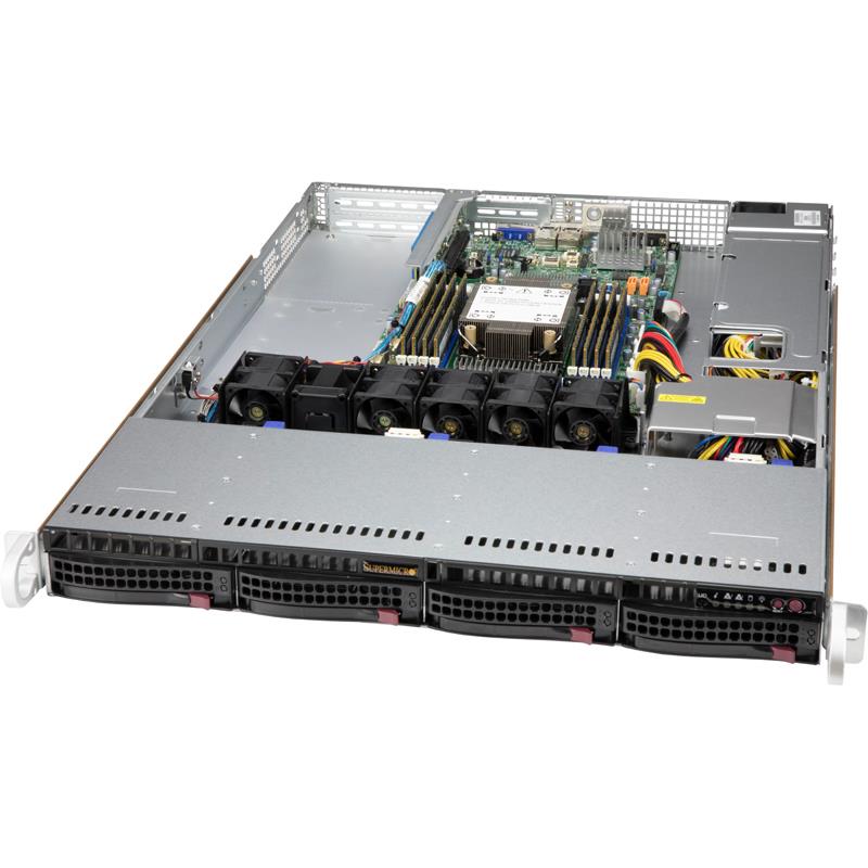 Supermicro CSE-815TQC4-605WB2 1U Rackmount Server Chassis 600W Power supply
