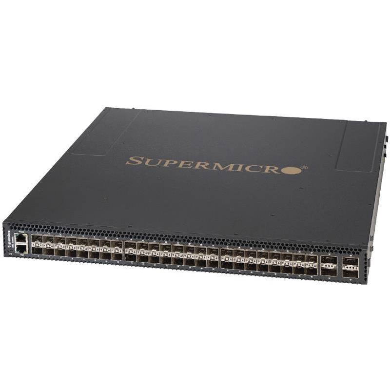 Supermicro SSE-G3648B 48-port x 1Gbps Layer 2/3 RJ45 Ethernet Switch and 4-port 10Gbps Ethernet SFP+ uplinks