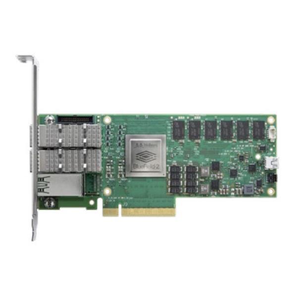 NVIDIA Mellanox MBF2H322A-AEEOT 25GbE Network Card Dual SFP56 Ports 8GB On-board Half-Height Half-Length