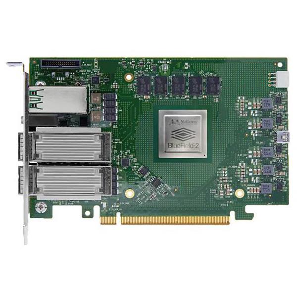 NVIDIA Mellanox MBF2M516A-CEEOT 100GbE Network Card Dual QSFP56 Ports 16GB On-board Full-Height Half-Length