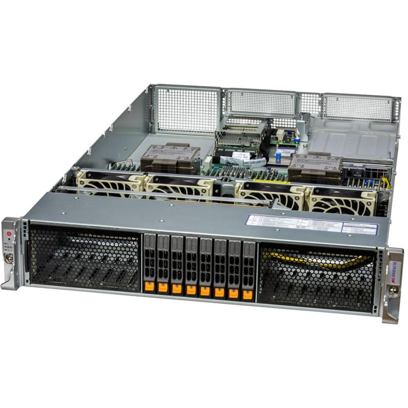 Supermicro SYS-221H-TNR Hyper 2U Barebone Dual Intel Xeon Scalable Processors 5th/4th Generation and Intel Xeon CPU Max Series