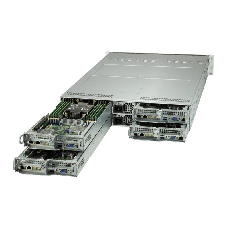 Supermicro SYS-620TP-HC9TR Twin 2U Barebone 4-Node Dual Intel Xeon Scalable Processors 3rd Generation