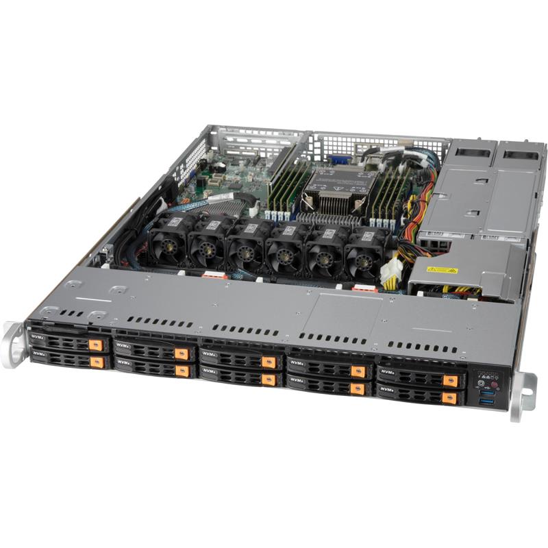 Supermicro CSE-116AC10-R860CB-N10 1U Rackmount Server Chassis 800W/860W Power Supply