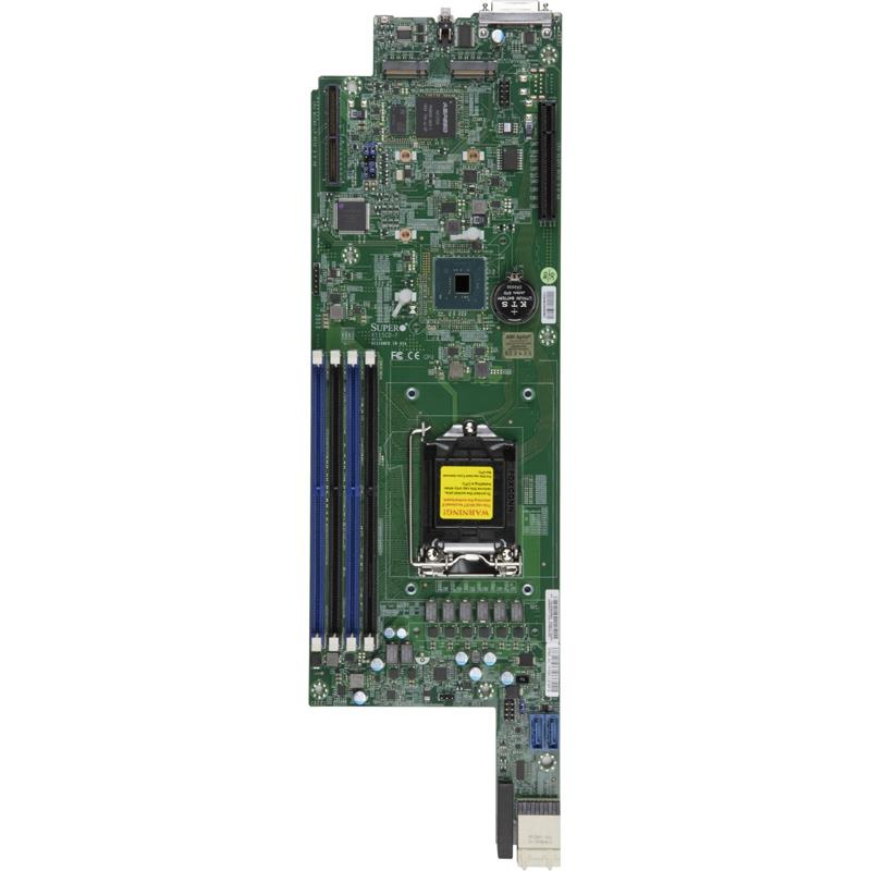 Supermicro X11SCD-F Motherboard Proprietary Single Socket LGA-1151 (Socket H4) Intel Xeon E-2100 and E-2200 Processors