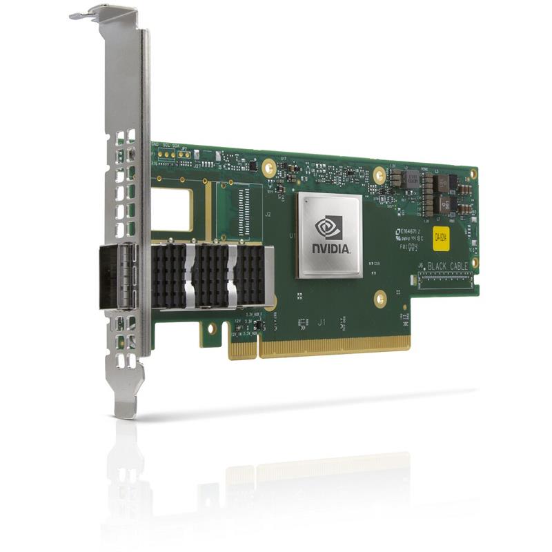 Supermicro AOC-653105A-ECAT ConnectX-6 100Gb/s InfiniBand Ethernet Adapter Card Gen 4 PCIe x16 (16GT/s) Single-Port QSFP56 Connectors