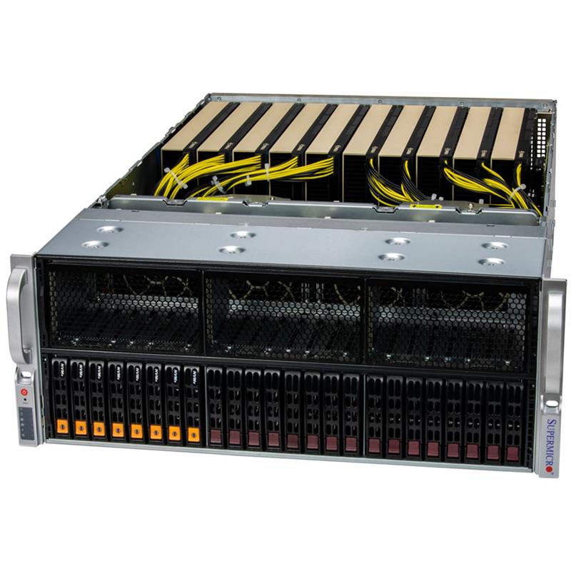 Supermicro SYS-421GE-TNRT GPU 4U Barebone Dual Intel Xeon Scalable Processors 5th and 4th Generation