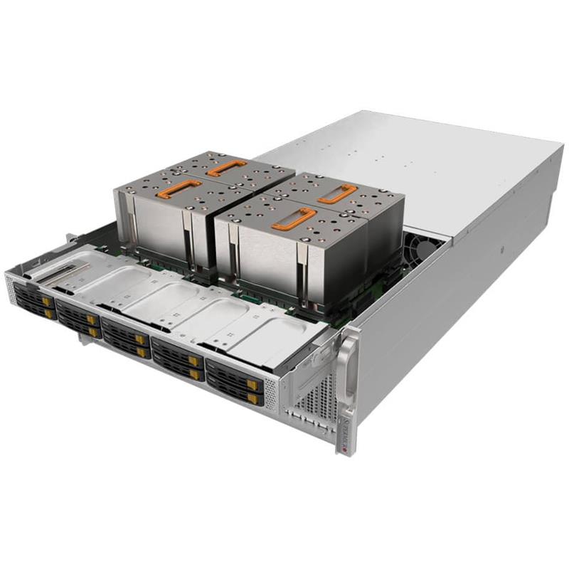 Supermicro AS-4124GQ-TNMI GPU 4U Barebone Dual AMD EPYC 7003 Series Processor