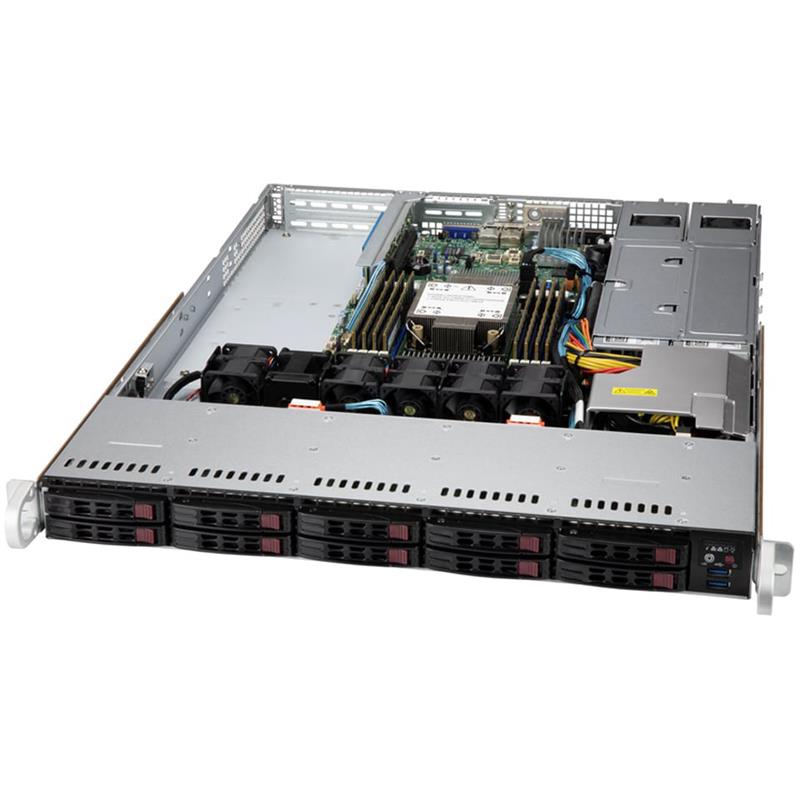 Supermicro SYS-110P-WR UP 1U Barebone Single Intel Xeon Scalable Processors 3rd Generation