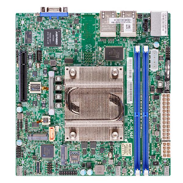 Supermicro A3SPI-4C-HLN4F Motherboard Mini-ITX Embedded Intel Atom C5315 Processor