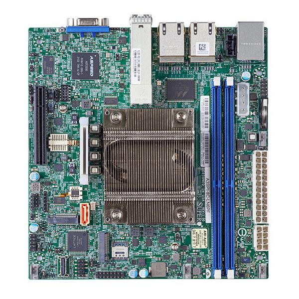 Supermicro A3SPI-4C-LN6PF Motherboard Mini-ITX Embedded Intel Atom C5315 Processor