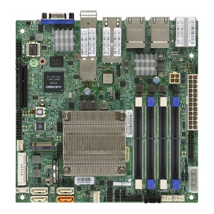 Supermicro A2SDI-16C-TP8F Motherboard Mini-ITX Embedded Intel Atom C3958 Processor