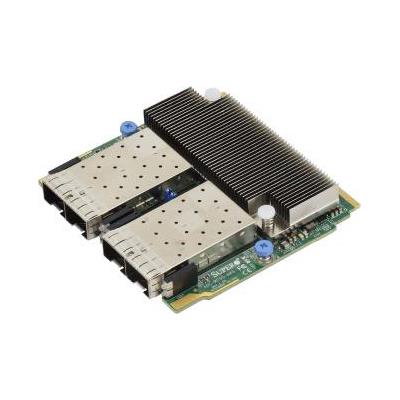 Supermicro AOC-M25G-M4S Quad-port 25Gbps Ethernet Controller Card - Super I/O Module (SIOM) Form Factor
