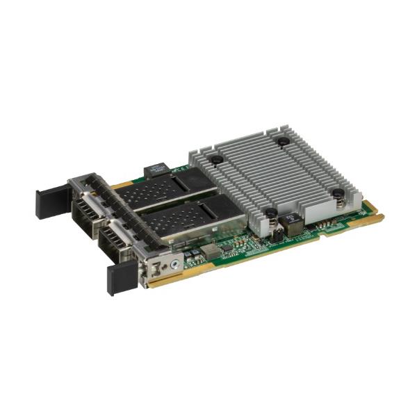 Supermicro AOC-A100G-B2CG-O 100GbE Ethernet Adapter Card Dual QSFP28 Connector Advanced I/O Module (AIOM) OCP 3.0 Form Factor For Grand Twin FIO Systems