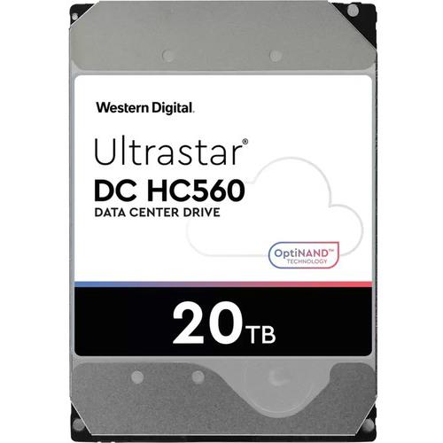 Western Digital WUH722020ALE6L4 Hard Drive 20TB SATA3 6Gb/s 7200 RPM 3.5in - Ultrastar DC HC560 Series