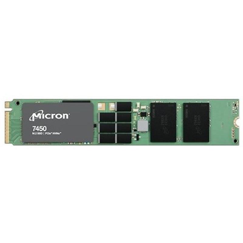 Micron MTFDKBA800TFS-1BC1ZABYY Hard Drive 800GB SSD NVMe PCIe Gen4 M.2 Non-SED - 7450 MAX Series