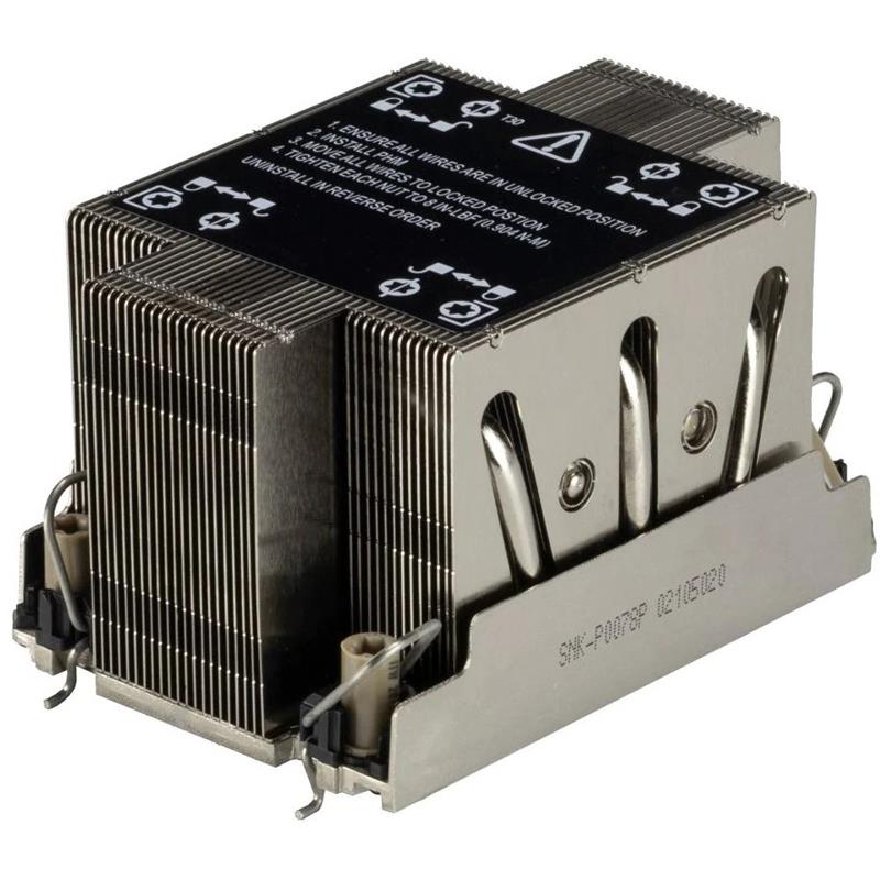 Supermicro SNK-P0078P 2U Passive CPU Heatsink for X12 Gen Systems