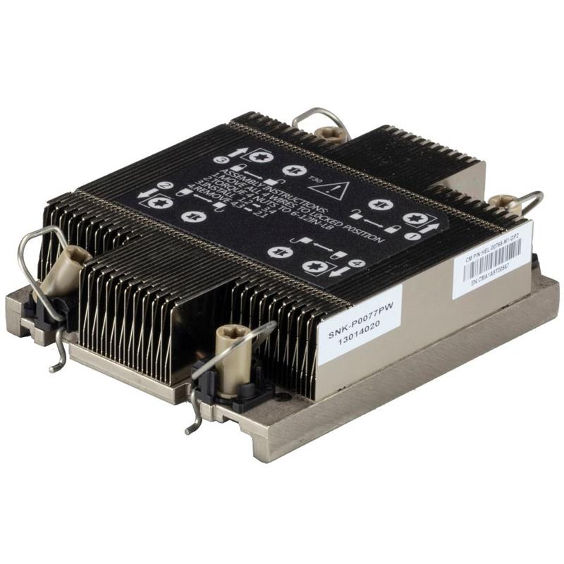 Supermicro SNK-P0087P 1U Passive CPU Heatsink For X13 Intel Eagle Stream Platform