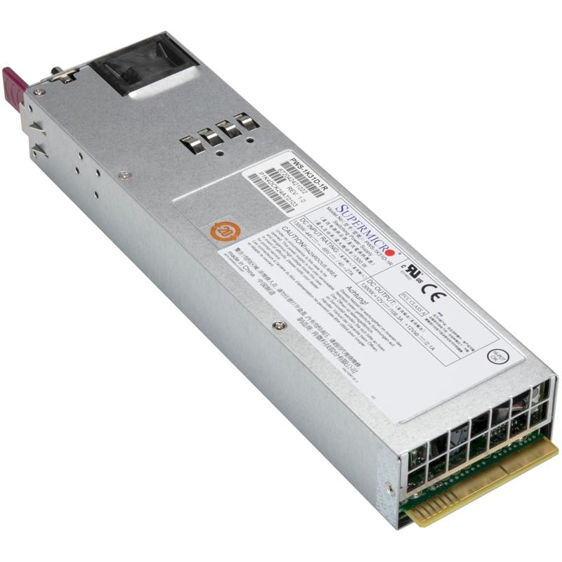 Supermicro PWS-1K31D-1R 1U 2000W Redundant 80 Plus Gold Level 48VDC Power Supply