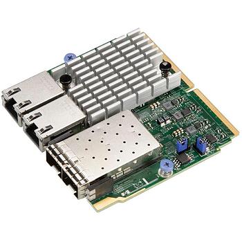 Supermicro AOC-MTG-I2T2S Network Adapter Super I/O Module (SIOM) 2x RJ45 and 2x SFP+ connectors 10Gbps