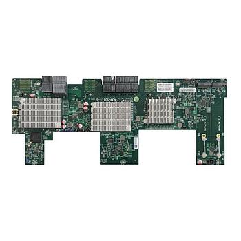 Supermicro 16-Port SAS3 & SATA3 & M.2 Gen3 PCIe x16 HBA Mezzanine, AOM-S3616-SP