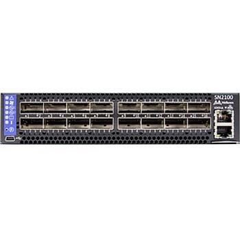 NVIDIA MSN2100-CB2FO 100GbE Open Ethernet Switch with ONIE Offers 16-QSFP28 Ports Reversible Airflow (Optional)