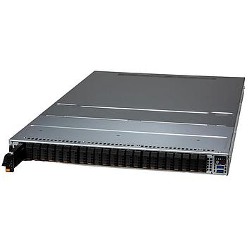 Supermicro SSG-121E-NES24R Storage 1U Barebone Dual Intel Xeon Scalable Processors 5th/4th Generation