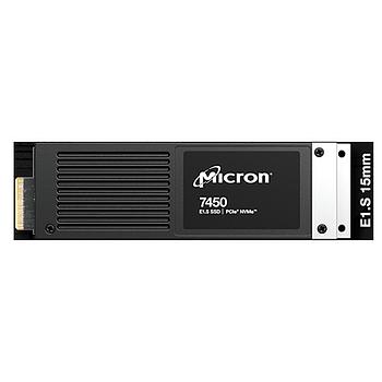 Micron MTFDKCE1T9TFR-1BC15ABYY Hard Drive 1.92TB SSD NVMe PCIe Gen4 E1.S 15mm SED - TCG Opal 2.0 - 7450 PRO Series