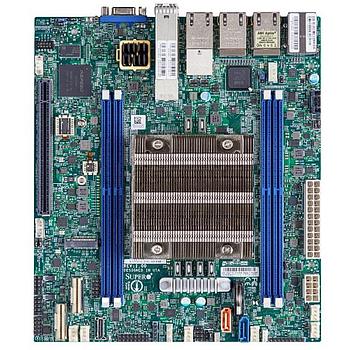 Supermicro X12SDV-14C-SPT8F Motherboard Micro-ATX Embedded Intel Xeon D-2766NT Processor