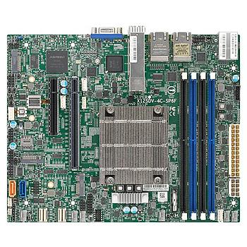 Supermicro X12SDV-10CR-SP6F Motherboard FlexATX Embedded Intel Xeon Processor D-1844NT 10-Core