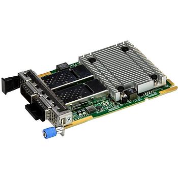 Supermicro AOC-A200G-B1CM 200Gb Ethernet Controller Card Advanced I/O Module (AIOM) Form Factor Single QSFP56 Connector PCIe 4.0 x16
