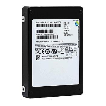 Samsung HDS-S2A-ILT3T8HALS-OS017 Hard Drive 3.84TB SSD SAS 12Gb/s 2.5-inch 3D TLC NAND 1DWPD Dual-Port PM1643 Series