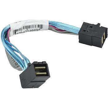 Supermicro CBL-SAST-0706 Internal Cable Connector: MiniSAS HD cable(reversed RA) to MiniSAS HD, Data rate 12G, 11CM, 30AWG