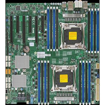 Supermicro X10DAC Motherboard E-ATX Dual Socket R3 (LGA 2011) Intel Xeon E5-2600 v3/v4 Processors