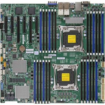 Supermicro X10DRC-LN4+ Motherboard EE-ATX S-2011 R3 For 2x E5-2600 v3