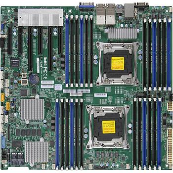 Supermicro X10DRC-T4+ Motherboard EE-ATX S-2011 R3 For 2x E5-2600 v3