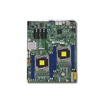 Supermicro X10DRD-IT Motherboard up to Dual Intel Xeon E5-2600 v3, up to 512GB DDR4, SATA3, 2 10GBase-T LAN, VGA  