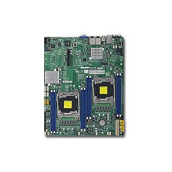 Supermicro X10DRD-LT Motherboard up to Dual Intel Xeon E5-2600 v3, up to 512GB DDR4, SATA3, 2 10GBase-T LAN, VGA