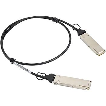 Supermicro CBL-NTWK-0943-SQ28C10M 1M Ethernet QSFP28 100GbE Passive Cable, Pull, TWINAX, 30AWG, RoHS