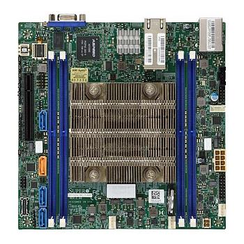 Supermicro X11SDV-4C-TLN2F Motherboard Mini-ITX Intel Xeon D-2123IT, 4-Core SoC (System on Chip)
