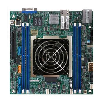 Supermicro X11SDV-16C+-TLN2F Motherboard Mini-ITX Intel Xeon D-2183IT, 16-Core SoC (System on Chip), up to 256GB ECC Reg DDR4 memory
